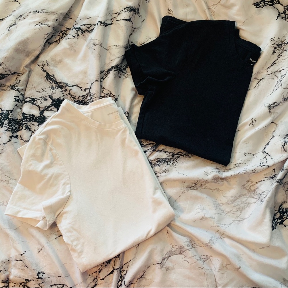 NWOT Amazon Essentials Basic Tees